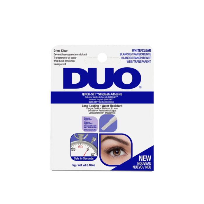 ardell duo quick set striplash adhesive clear 5g