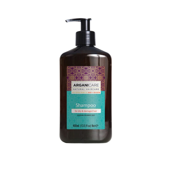 arganicare shampoo for dry damaged hair 400ml