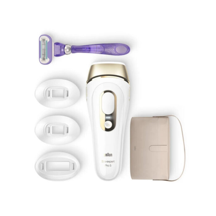 braun silk expert pro 5 ipl hair removal system gold pl5347