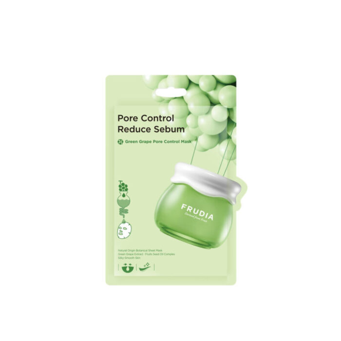 frudia green grape pore control mask 20ml