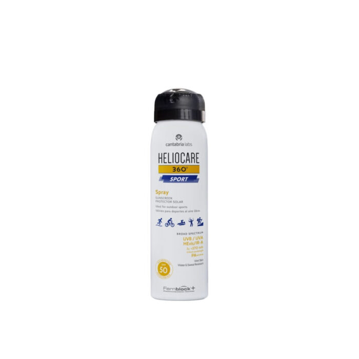 heliocare 360 sport sunscreen spray spf50 100ml