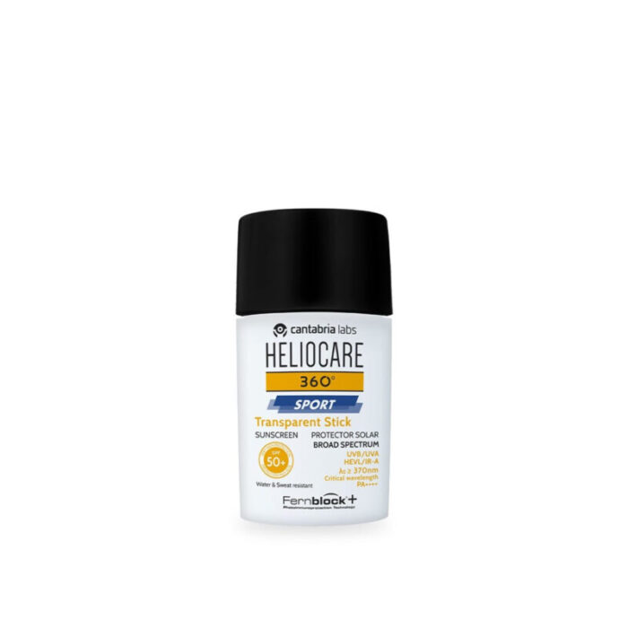 heliocare 360 sport transparent stick spf50 25g