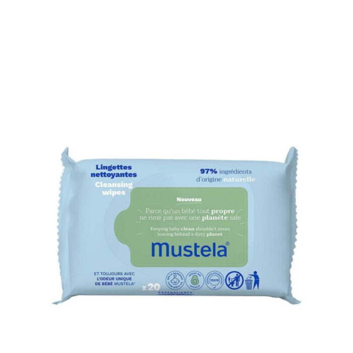 mustela bio organic cleansing wipes