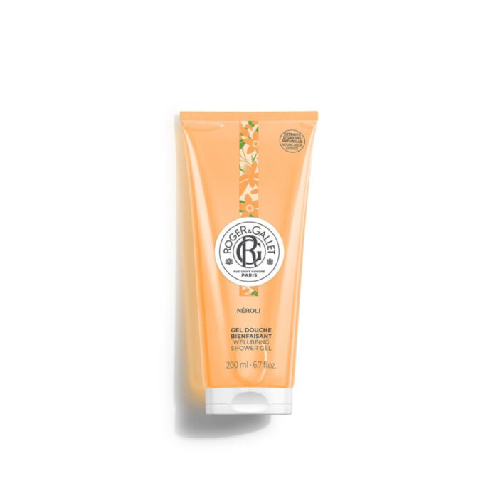 roger gallet neroli wellbeing shower gel 200ml