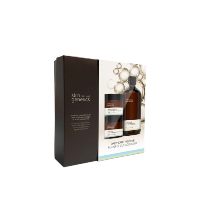 skin generics daily care routine coffret