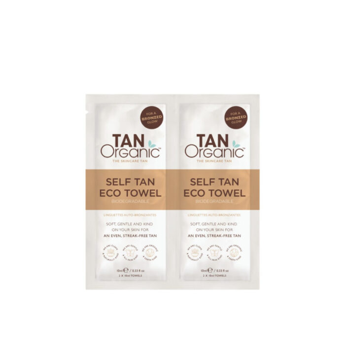 tanorganic self tan eco towel 10ml