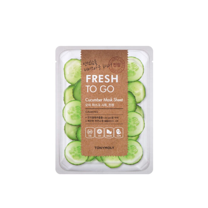 tonymoly fresh to go cucumber mask sheet